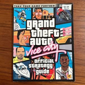 Grand Theft Auto Official Strategy Guide Book